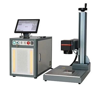 Fiber Optic Engraving Machine With Independent Computer Host high quality