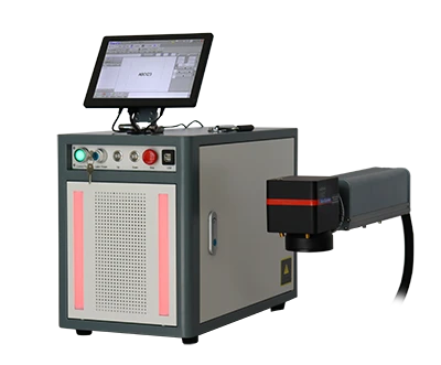 Fiber Optic Engraving Machine With Independent Computer Host factory